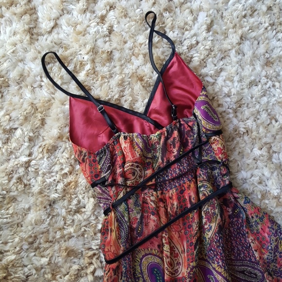 Paisley bohemian dress - Picture 5 of 6